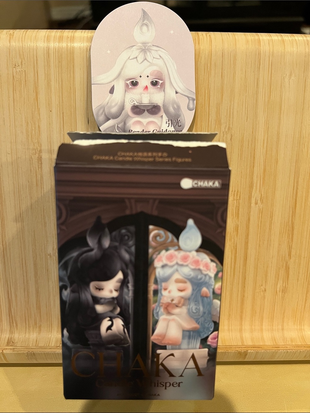 Pop Mart Chaka candle Whisper confirmed Render Guidance NIB